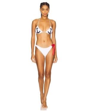 Nii HAI The Rae Anchor Bikini Set - White