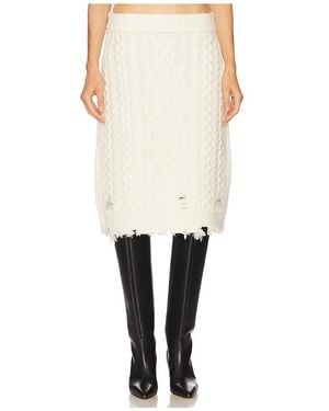 Jonathan Simkhai Brioni Skirt - White