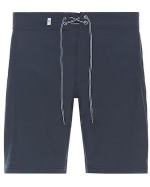 Rhythm Classic Stretch Swim Trunk - Blue