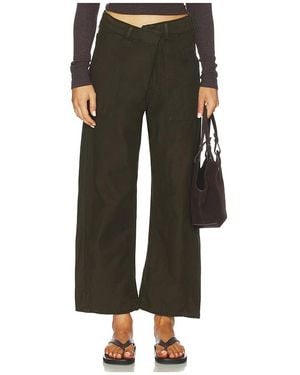 Citizens of Humanity Ines Crop Utility Trouser - Black