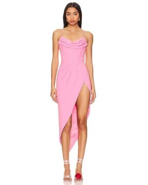 Bardot Leighton Midi Dress - Pink