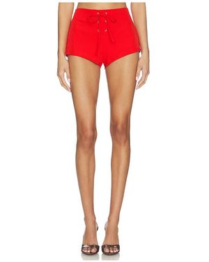 BY.DYLN Shorts Mila Micro - Rot