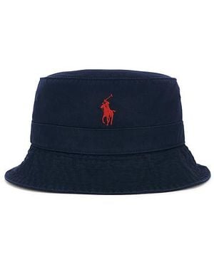 Polo Ralph Lauren Twill Bucket Hat - Blue