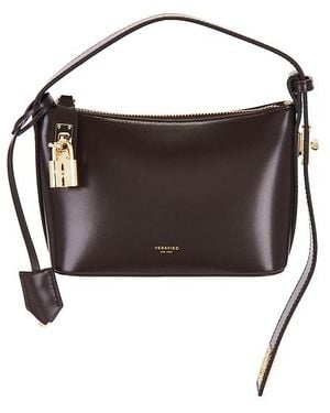 VERAFIED Bolso Hobo En Color Marrón Talla - Negro