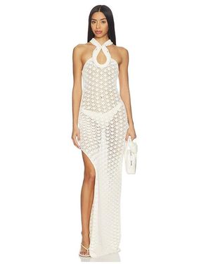 Blumarine Knit Dress - Natural
