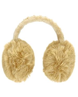 Goldbergh Earwarmers Earmuffs Goldbergh Fluffy Ear Warmers Caramello Brown Goldbergh Fluffy Faux Fur Earwarmers (Women main image 3