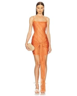 Cult Gaia Ethan Knit Coverup - Orange