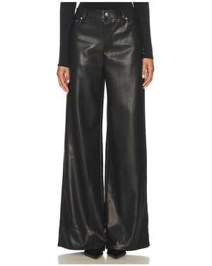 Lovers + Friends Brooklyn Faux Leather Pant - Black
