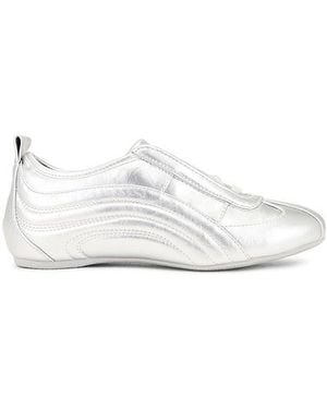 JW PEI Ferne Streamlined Lustrous Trainers - White
