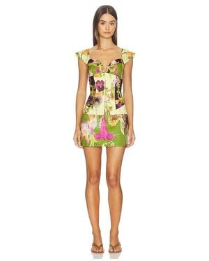 Muma World Celine Mini Dress - Yellow