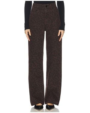 Rag & Bone Shea Full Relaxed Straight Jeans - Black