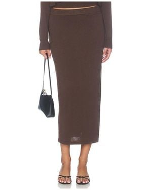 Astr Deora Jumper Skirt - Brown