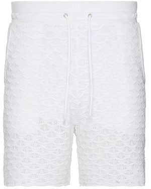 Coney Island Picnic Jumper Knit Short - White