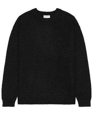 Saturdays NYC Fox Wool Knit Jumper - Black