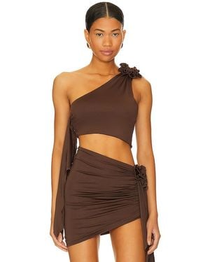Lovers + Friends Cordelia Top - Brown