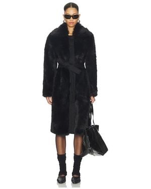 La Ligne Alpine Coat - Black