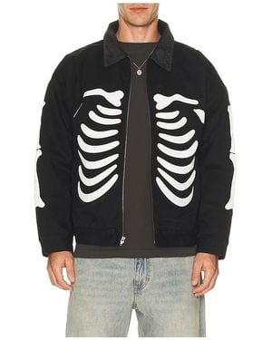 Ryoko Rain Jacke Bones - Schwarz