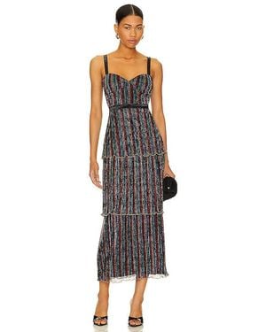 Saylor Maxikleid Aviva - Schwarz