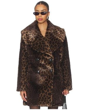 Adrienne Landau Elise Coat - Brown