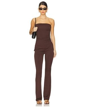 superdown Annalise Pant Set - Brown