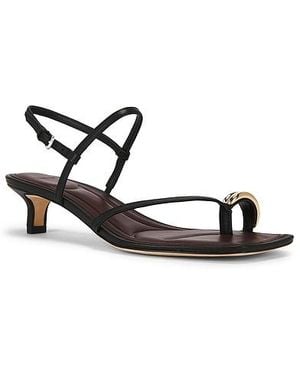 Vince Polli Kitten Heel - Black