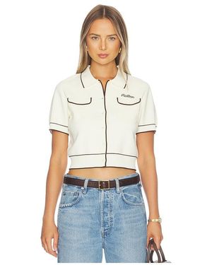 Malbon Jacqueline Polo Top - White