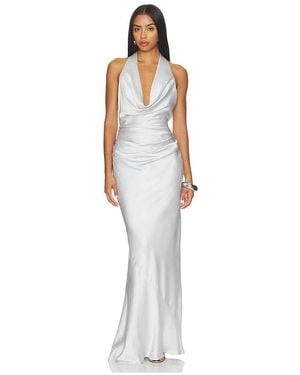 Nookie Penelope Drape Gown - White