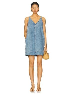 Pistola Tavi Pop Over Dress - Blue