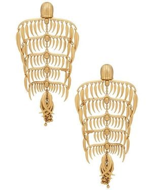 Zimmermann Mira Chandelier Earring - Metallic