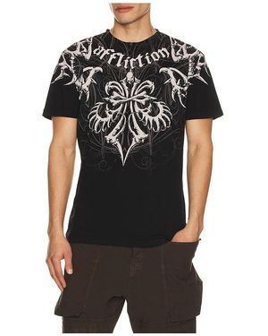Affliction Skeleton Tee - Black