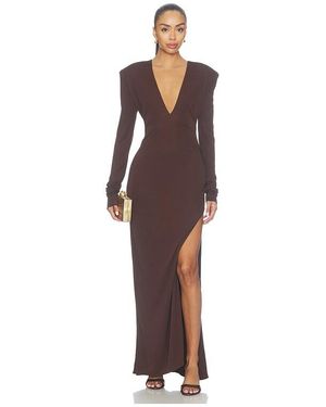 Ronny Kobo Kiva Dress - Brown