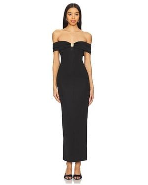 superdown Blake Off Shoulder Gown - Black
