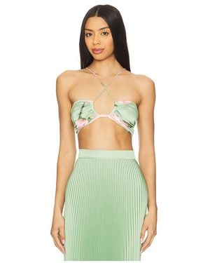 L'idée Jardin Top En Color Verde Talla En