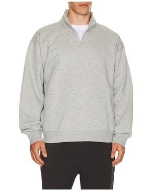 Beyond Yoga Luxefleece Half Zip Pullover - Grey