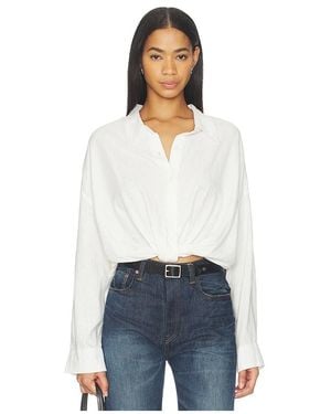Denimist Twisted Front Shirt - White