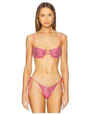 Peixoto Lara Bikini Top - Orange