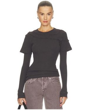 Agolde Harlon Top - Black
