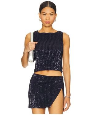 Lovers + Friends Selma Top - Blue