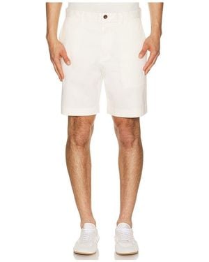 Theory Moonsoft Cotton Standard Shorts - White