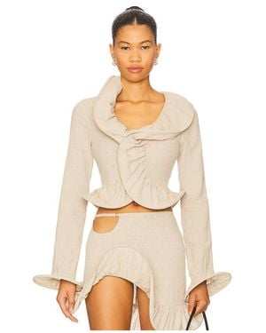 TG Botanical Ruth Blouse - Natural