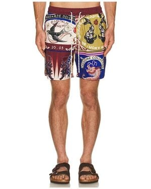 Agua Bendita Joe Trunks - Red