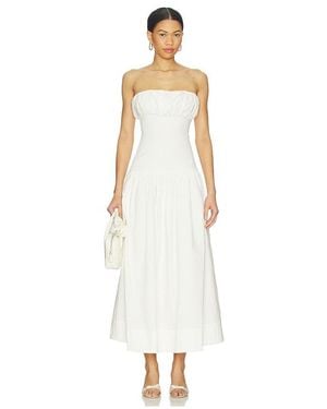 MAJORELLE Tate Midi Dress - White