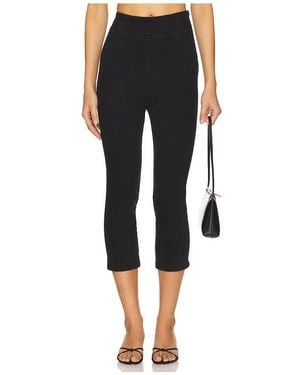 FRAME Jetset City Capri Pant - Black