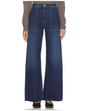 Pistola Penny Utility High Rise Wide Jeans - Blue