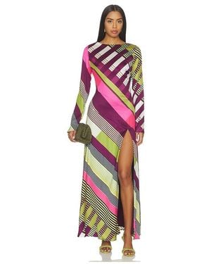 Seven Wonders Montie Sleeved Maxi Dress - Red