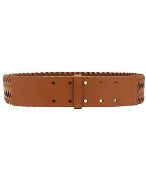 FAVORITE DAUGHTER Taillengürtel The Woven Waist Belt - Weiß