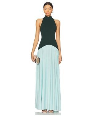 Solid & Striped Soglio Halter Dress - Blue