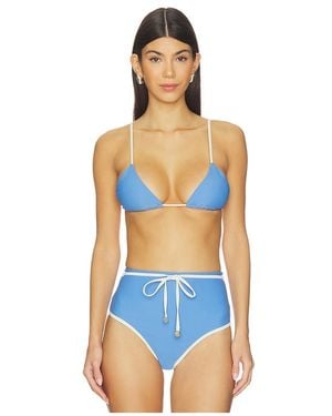 Sancia The Bailey Bikini Top - Blue