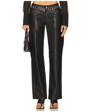 Miaou Pantalón Josephina En Color Negro Talla (También En S, Xs, Xl)