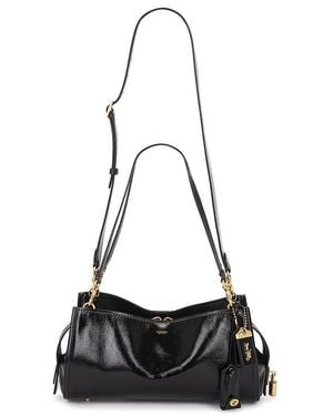COACH Umhängetasche Glazed Ew Rogue - Schwarz